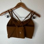 Lululemon  Like a Cloud Longline Bra *Light Support, B/C Cup in bronze brown 4 Photo 4