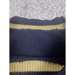 ESCADA Margaretha Ley Navy Gold Nautical Sweater Top / Size 36/ US S/ Germany Blue Photo 5