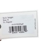 Untuckit Imogen Shirtdress Short Sleeve Rainbow Plaid Check Print White Size 8 Photo 13