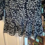 Keepsake the Label Engage Long Sleeve Lace Dress Size Medium Blue Photo 4