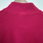 L.L.Bean Fleece 1/4 Zip Sweater Berry Pink Size XL Photo 9