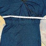 SheIn Privé Surplice Neck Lantern Sleeve Bodycon Dress XL Photo 3