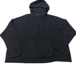 Aerie  Charcoal Knit Hoodie Photo 2