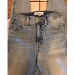 Madewell  10” high rise skinny denim jeans size 23 cute festival Photo 5
