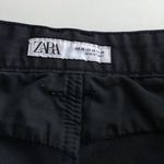 ZARA  Straight Leg Black Jeans Mid Rise Size 30‎ Photo 1