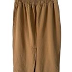 Eloquii  Light Brown Fleece Lined Pull On Midi Skirt Women’s Size 14/16 Photo 0