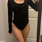 Wild Fable velvety open back bodysuit. Xs Photo 0