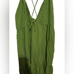 Sim & Sam  green tank maxi dress size large Photo 1