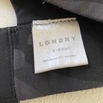 LGNDRY Black Camo Sports Bra Women’s XS Crossback Activewear Photo 2