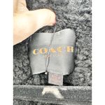 Coach Fall 2015 Black Sheepskin Duffle Coat w/ Hood Photo 7