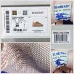 Burberry  Knit Low Top Sneakers Cameo Pink Check Size 39 6 UK 9 US NEW Photo 13