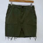 Hudson Jeans Hudson Lulu Jean Green Skirt Women's Denim Stretch Cotton SZ 29 Photo 0