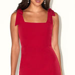 Lulus NWT  Your Sweetie Wine‎ Red Tie-Strap Mini Dress Size Small Photo 0