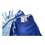 Arizona Jeans Arizona Jean Company Blue Patterned Fringe Bikini Top Photo 3