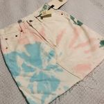 Levi's  Deconstructed Tie Dye Denim Skirt (Juniors)‎ Photo 3