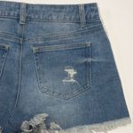 Boom Boom Jeans High-waist Denim Shorts Embellished Sides Photo 8