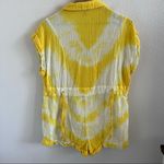 Urban Outfitters UO Out From Under Boho Tie-Dye Rosie Romper Playsuit Gauzy Small Photo 3