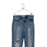 Daze Women's Jeans Splatter Straight Leg Frayed Hem Denim D6201VOT Photo 3