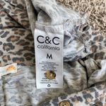 C&C California 4/$20 C & C California medium leopard print button down‎ blouse Photo 6