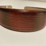 Anthropologie NEW Metallic Puffy Headband by Photo 4