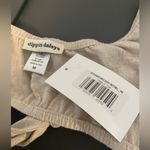 Dippin' Daisy's 💜 NWT Dippin’ Daisy’s Marla Crop Top Tie Front Cover Up in Beige Photo 4