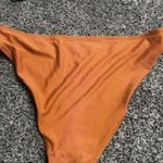 Aerie Orange Triangle Bikini Set with Adjustable Ties Photo 1
