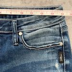 Silver Jeans Tuesday Slim Boot women’s jeans cropped mild distressing lowrise 28 Photo 9