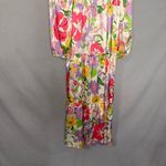 143 Story  By LineUp Floral Maxi Dress Smocked Bodice Spring Easter Medium Modest Photo 8