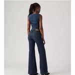 Levi's New Levi’s Premium Ribcage Bell Jeans 32x30 Sonoma Train Dark Wash Photo 3