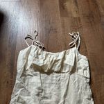 Urban Outfitters  Eco Linen Ruched Mini Dress Photo 2