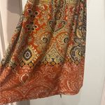 AUW Multicolored Paisley 3/4 Sleeve Dress Size 6 Photo 6