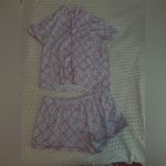 Roller Rabbit  x LoveShackFancy Baby Bow Heart pajama set Photo 1