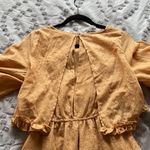 Princess Polly  mustard ruffle dress Photo 2