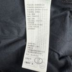 Abercrombie & Fitch Black Wide Leg Cotton Flat Front Pants New w Tag W1471 Sz 6 Photo 5