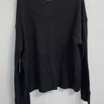 Anthropologie NWR $78 Black Vision Of Change Thermal Pullover M Photo 6