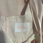 Selkie DaVinci Puff pink and white bow dress Size M Photo 1