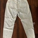 Missguided Light Blue Wash Riot Vintage Distress Mom Jeans Photo 6