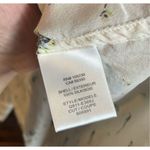 Equipment  Reese Archive Provence Floral Striped Shirt Silk Size Medium Photo 5