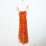 For Love & Lemons Peony Asymmetric High-Low Maxi Dress Photo 6