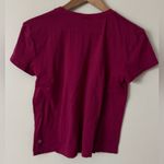 Lululemon  8 Train to Be Short-Sleeve Shirt in Magenta Purple Photo 5