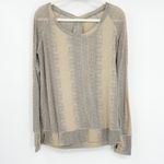 Lululemon Womens Salutation To Savasana Long Sleeve Lounge Burnout Yoga Top Photo 2