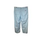 Levi's Women's Pants Baggy Trousers Flat Front Twill Cotton Teal Light 32X31 NWT Photo 6