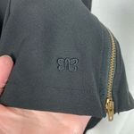 ALBION FIT Black Cap Sleeve Going Places Tie Waist Athletic Dress Sz.M Photo 14