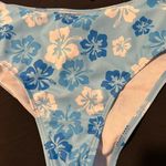 SheIn Aloha Blue & White Two Piece Bikini Set Size Small Photo 3