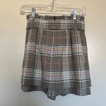 Maje Ika Shorts Plaid Mini Skort Size 40 Photo 5