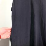 Maison Mascallier Women's Black Wide Leg V Photo 5