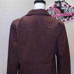 Andrew Marc  purple waterproof winter trench coat Photo 8