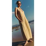 Free People Beach Perth Barrel Tee Midi Dress in Jojoba. Size XS Photo 5