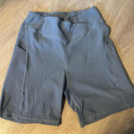 Amazon  Essentials Grey Biker Shorts Photo 0