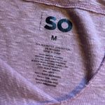 SO pink long sleeve v neck shirt M Photo 2
